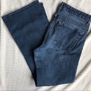 GAP Women's Flare & Wide Leg Jeans - Dark Blue